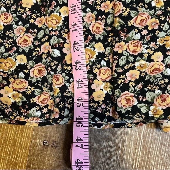 VINTAGE 90s My Michelle Floral midi dress Size 9/10 fits like a small - Picture 13 of 14